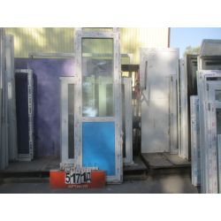 Двери ПВХ Б/У 2320 (в) х 710 (ш) Балконные Brusbox