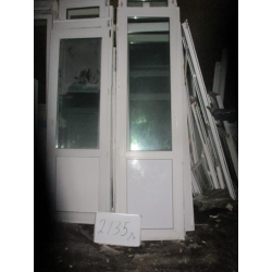  Двери Пластиковые Б/У 2370(в) х 660(ш) Балконные 