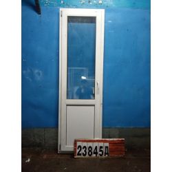 Двери Пластиковые Б/У 2160(в) х 660(ш) Балконные