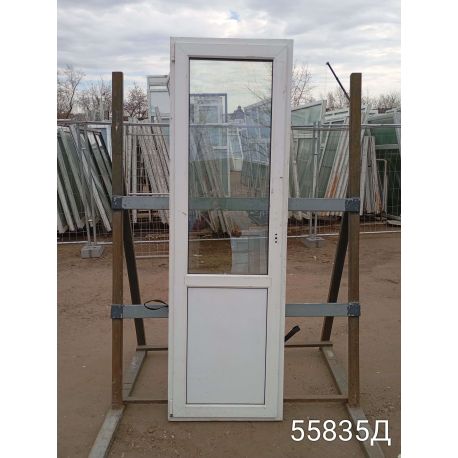 Двери Пластиковые Б/У 2160(в) х 670(ш) Балконные
